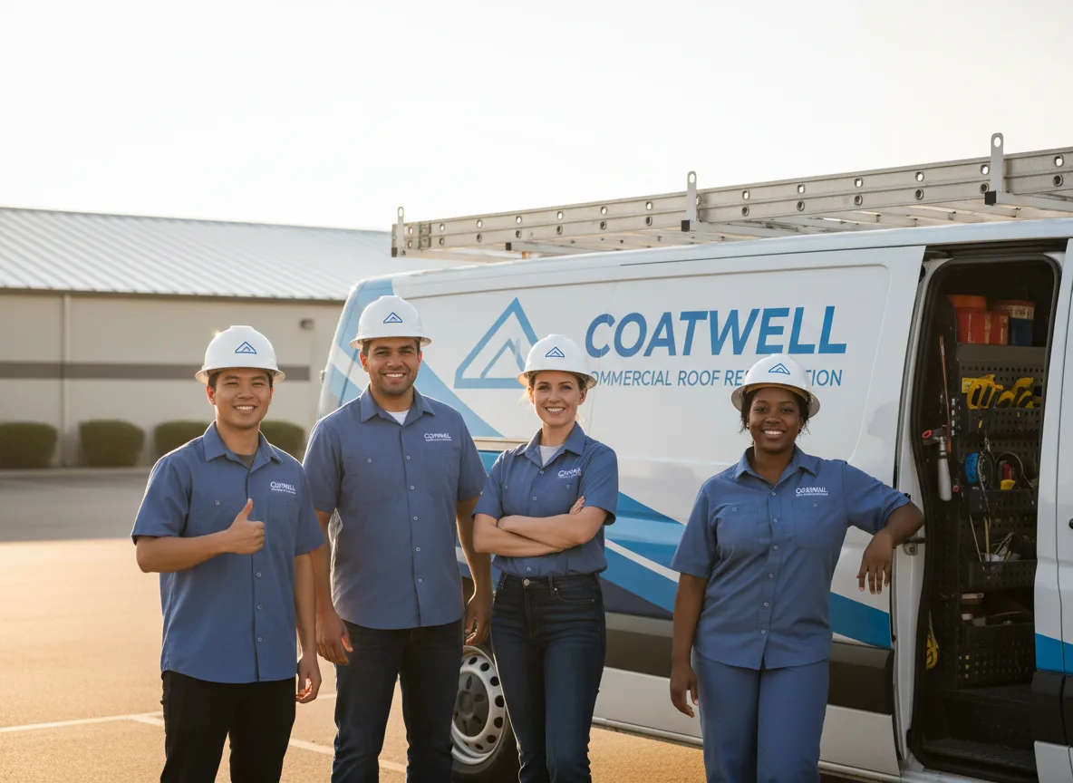 Commercial roof coating company in Gardner, MA